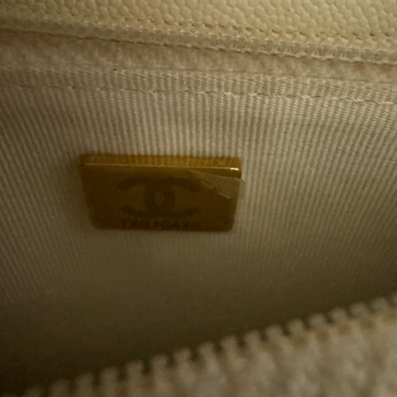香奈兒白金WOC晶片款-10