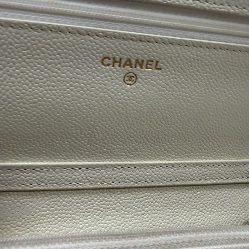 香奈兒白金WOC晶片款-12