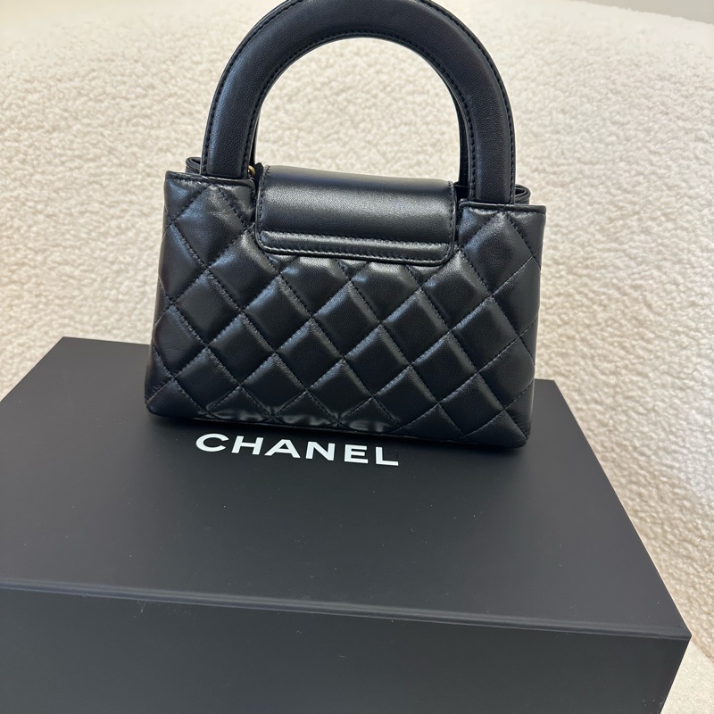 全新帶票香奈兒/Chanel 迷你kelly購物包-1