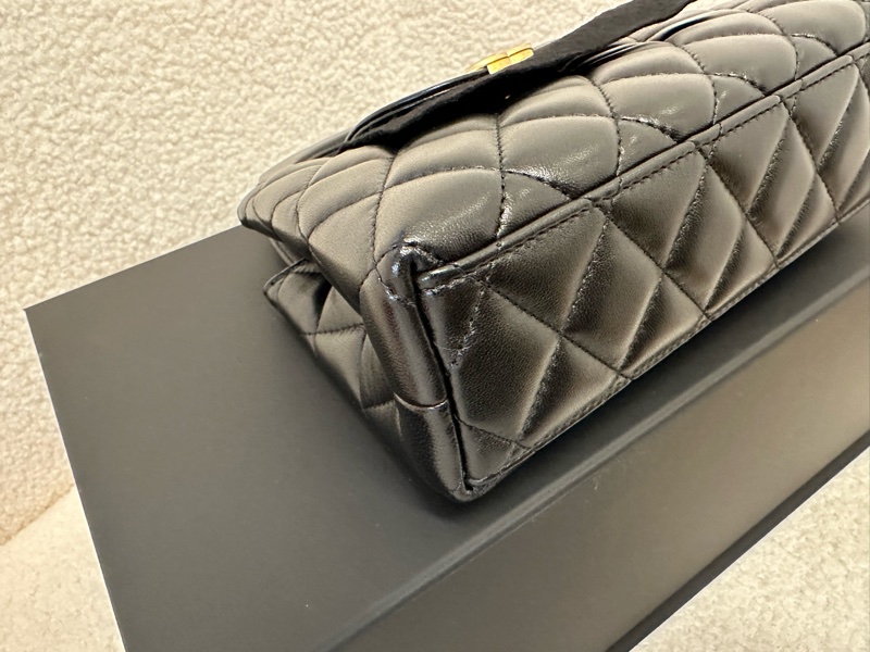 全新帶票香奈兒/Chanel 迷你kelly購物包-2