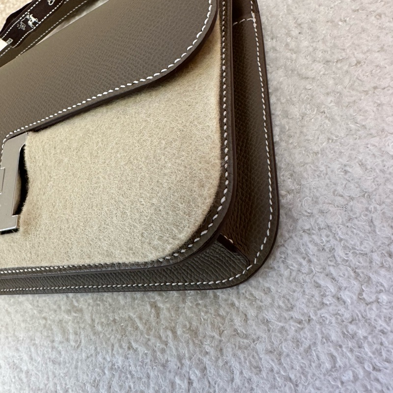 Hermès 大象灰 康康Elan 全新全套K刻,epsom皮,-4
