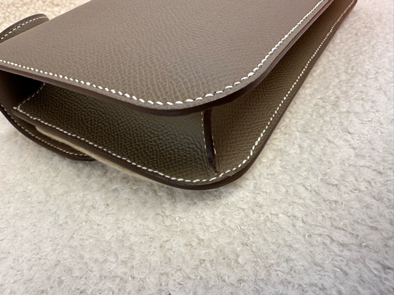 Hermès 大象灰 康康Elan 全新全套K刻,epsom皮,-5