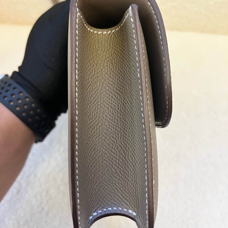 Hermès 大象灰 康康Elan 全新全套K刻,epsom皮,-8