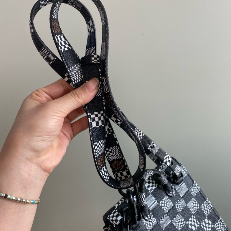 LV steamer nano 小挎包 限量款馬賽克 男女都可以背 20年編碼-6