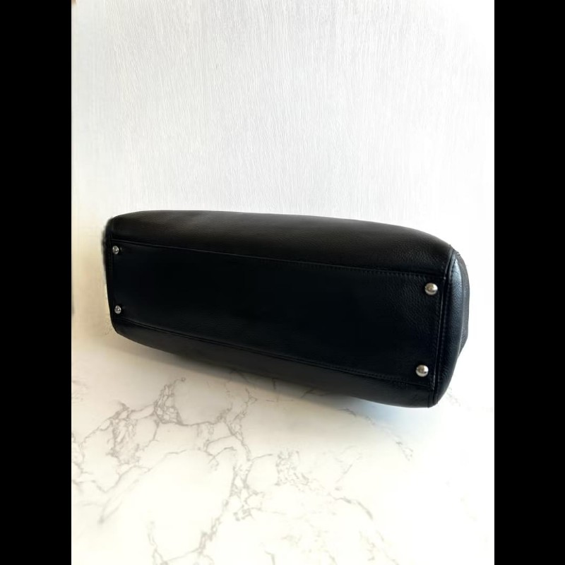 【LA LUNE】中古包 Chanel黑銀Executive Tote復刻托特包 單肩包 側背包 二手包 古著包-3