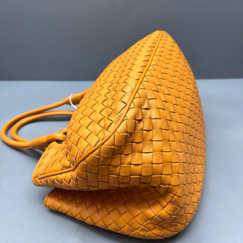 BV 97新 黃色編織托特包 尺寸30*17-3