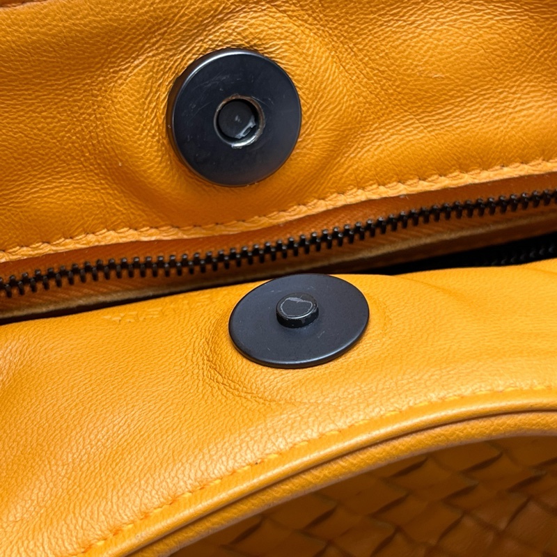 BV 97新 黃色編織托特包 尺寸30*17-6