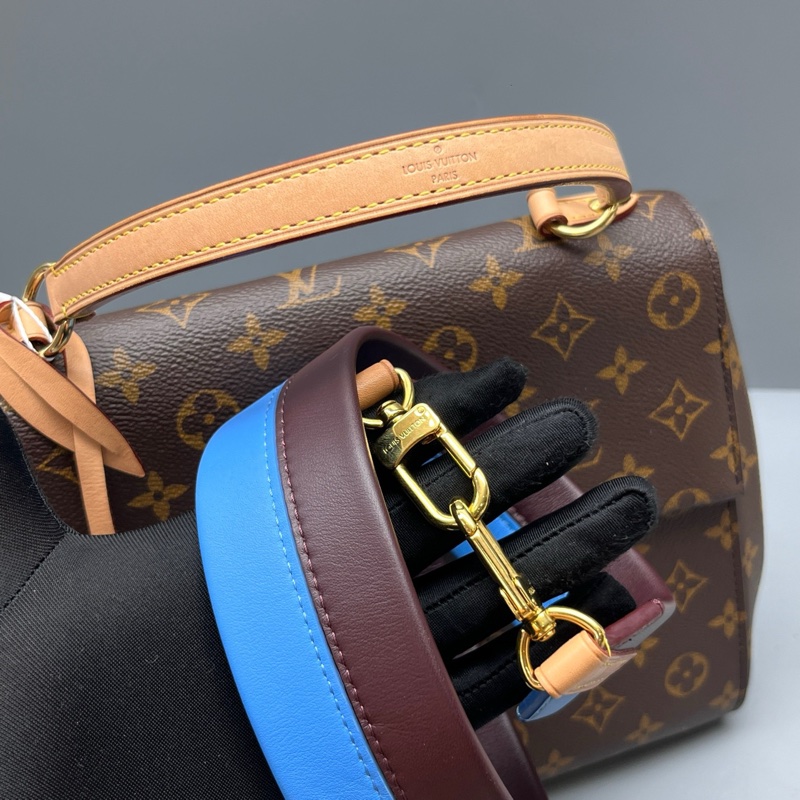 LV路易威登 98新 老花中號Cluny郵差包 尺寸30*23-5