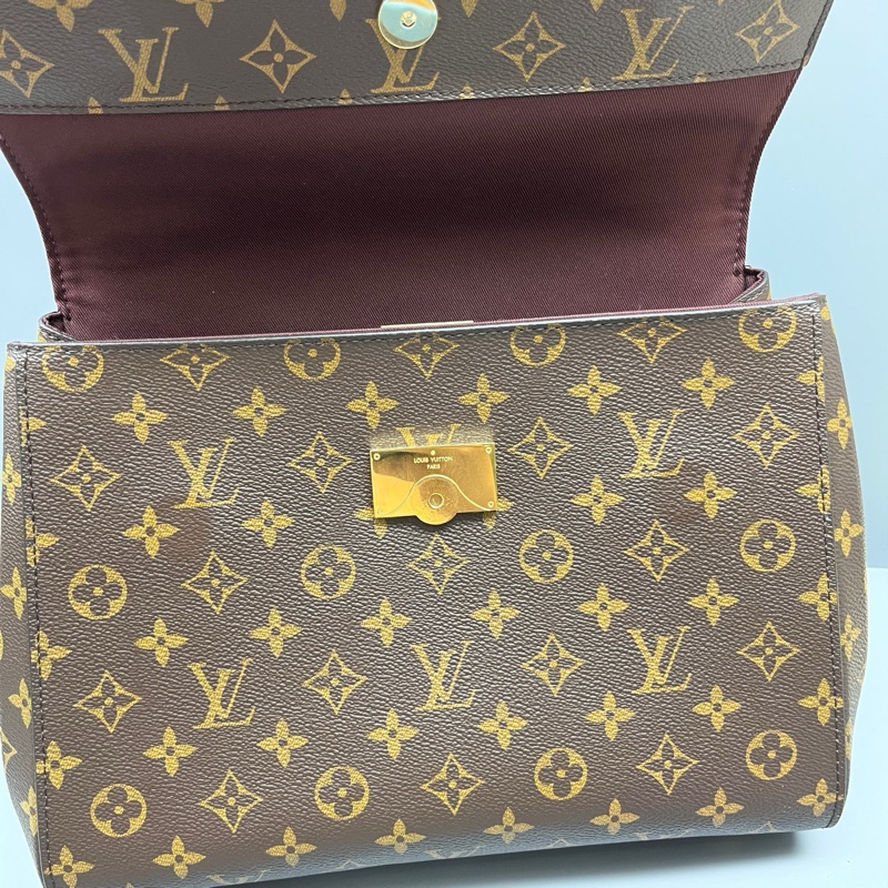 LV路易威登 98新 老花中號Cluny郵差包 尺寸30*23-6