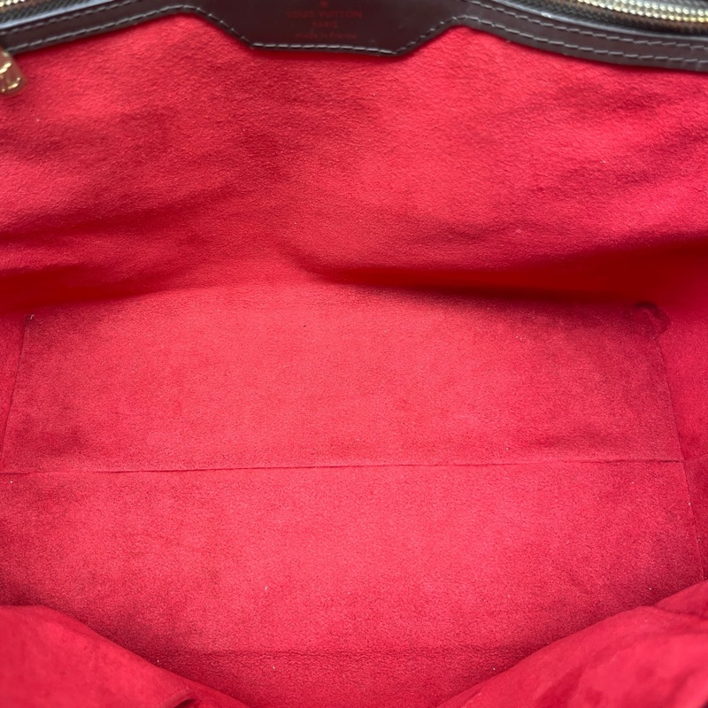 LV路易威登 97新 棕棋盤格Hampstead托特包  尺寸35*28-8