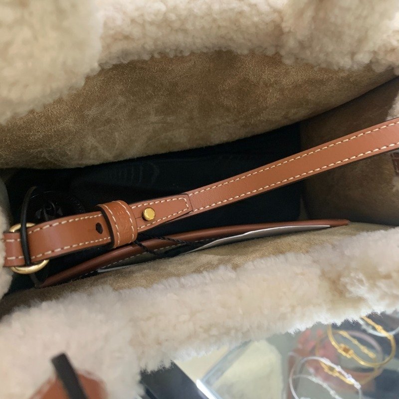 ⏰限時特賣價🌺 Celine Soleil 紡織和小牛皮橫式Cabas包-9