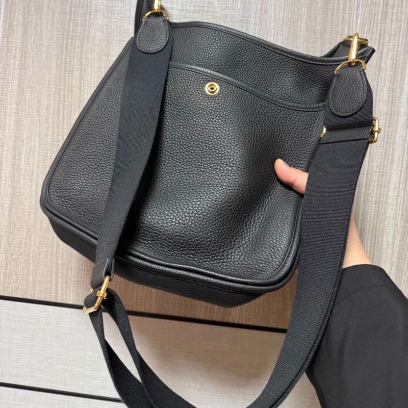 Hermes愛馬仕伊芙琳Evelyne 29 黑金 y刻 成色很好-4