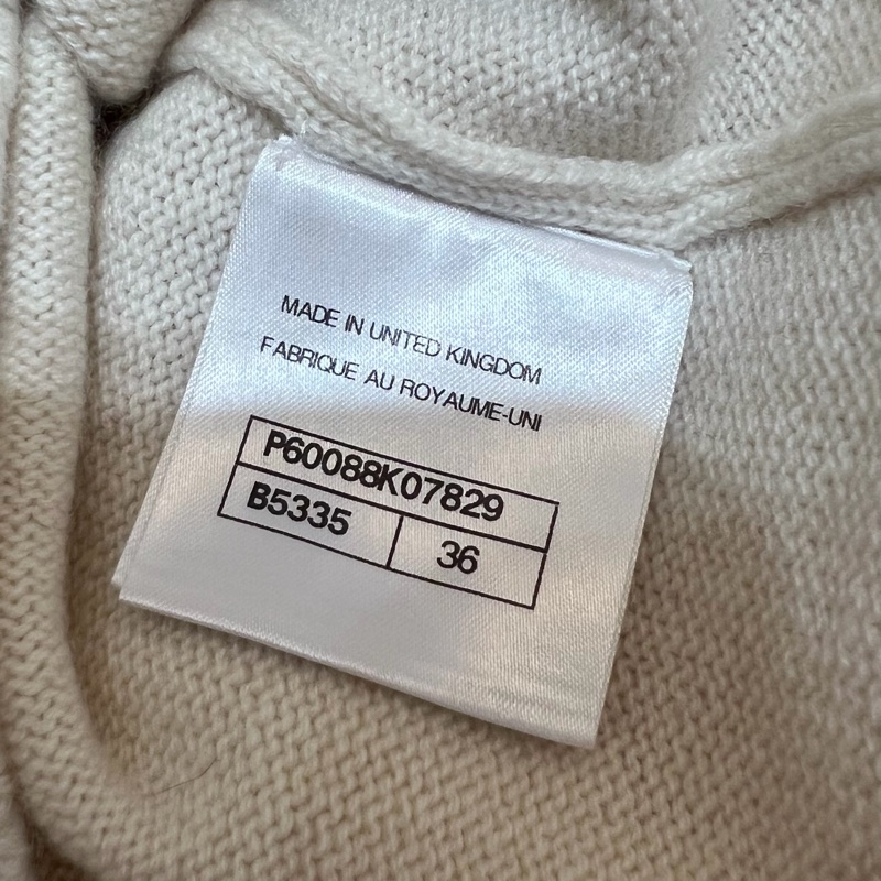 Chanel 經典黑白針織外套-8