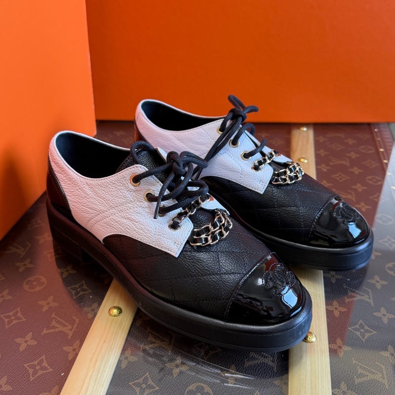 CHANEL香奈兒 皮鞋 女士休閒鞋-3