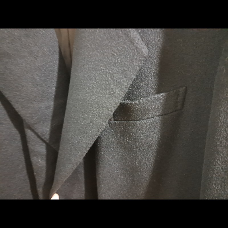 ●原價18萬元／XXL／近新極美／LANVIN ／時尚男神羊絨長大衣-13