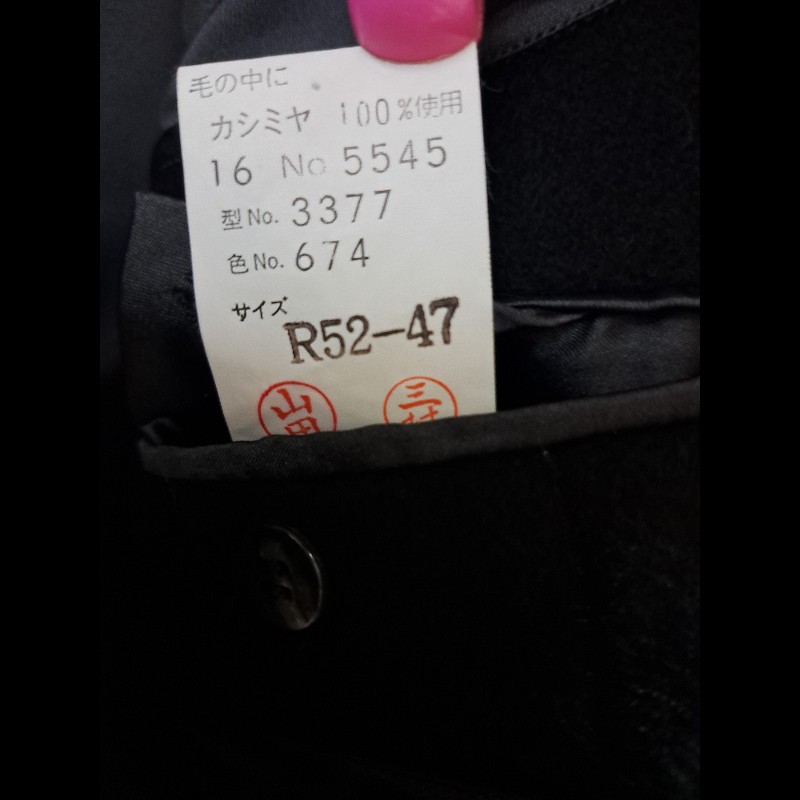 ●原價18萬元／XXL／近新極美／LANVIN ／時尚男神羊絨長大衣-21