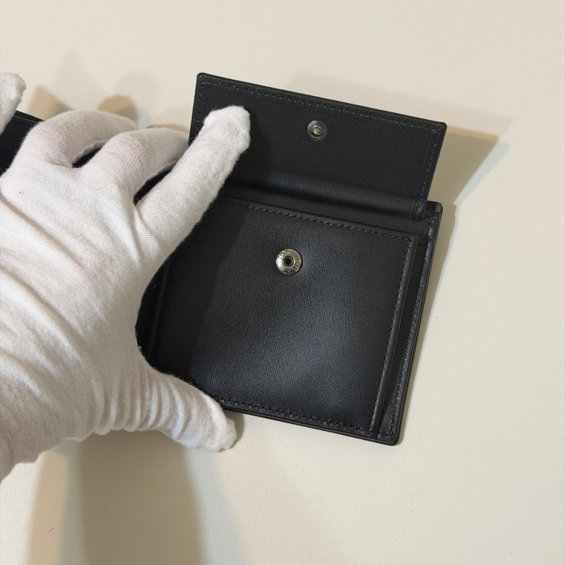 914intheair精品代購『全新閒置』Dior Saddle 對折錢包 老花對開皮夾，有零錢袋-10