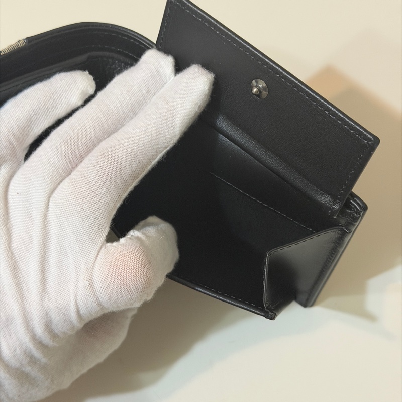 914intheair精品代購『全新閒置』Dior Saddle 對折錢包 老花對開皮夾，有零錢袋-14