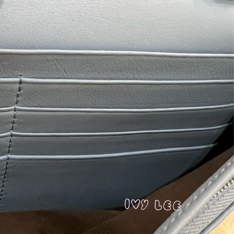 GUCCI 古馳 466507 經典Guccissima系列雙G壓紋LOGO牛皮肩背 水藍 斜背包 正品 二手精品-8