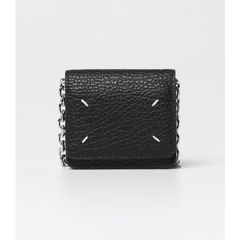 極新Maison Margiela Mini 黑色皮革鍊包