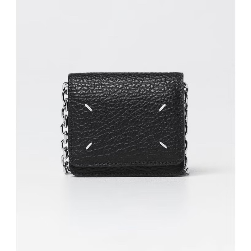 極新Maison Margiela Mini 黑色皮革鍊包-0