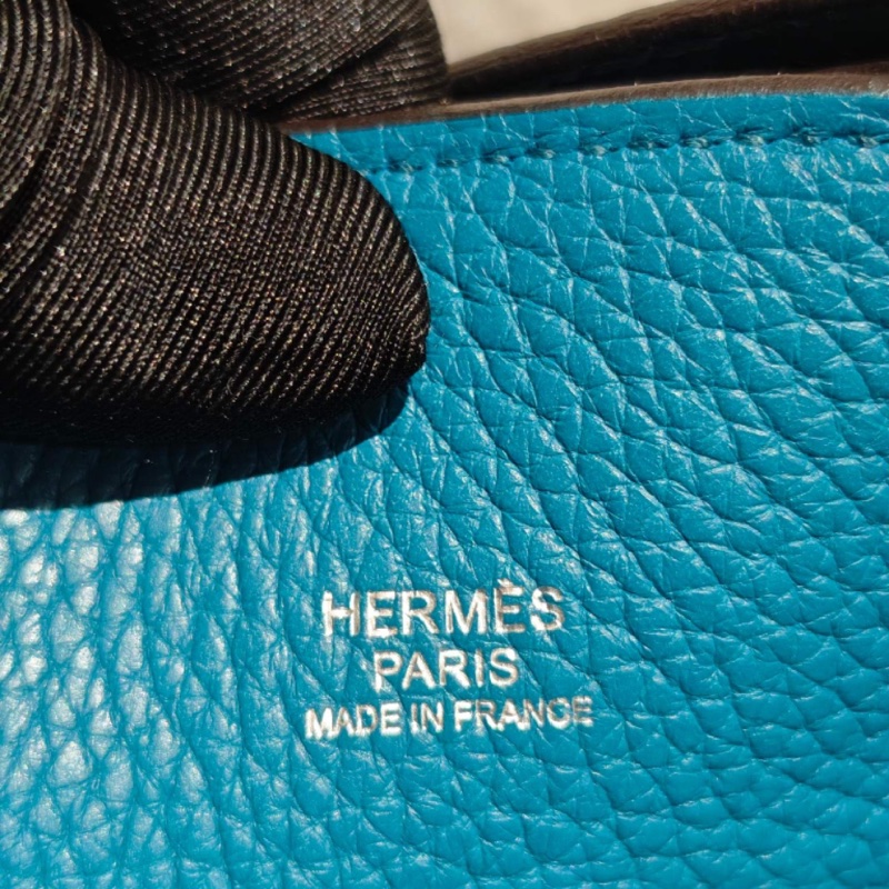 🌈Hermes💙So Kelly 26💙2Z午夜藍銀扣🌈98新🌟絕版少有款🌟sokelly🌟sokelly26🌟Kelly🌟愛馬仕🌟-4