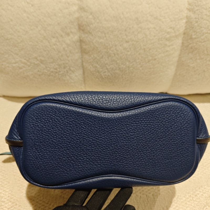 🌈Hermes💙So Kelly 26💙2Z午夜藍銀扣🌈98新🌟絕版少有款🌟sokelly🌟sokelly26🌟Kelly🌟愛馬仕🌟-8