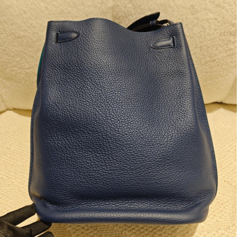 🌈Hermes💙So Kelly 26💙2Z午夜藍銀扣🌈98新🌟絕版少有款🌟sokelly🌟sokelly26🌟Kelly🌟愛馬仕🌟-9