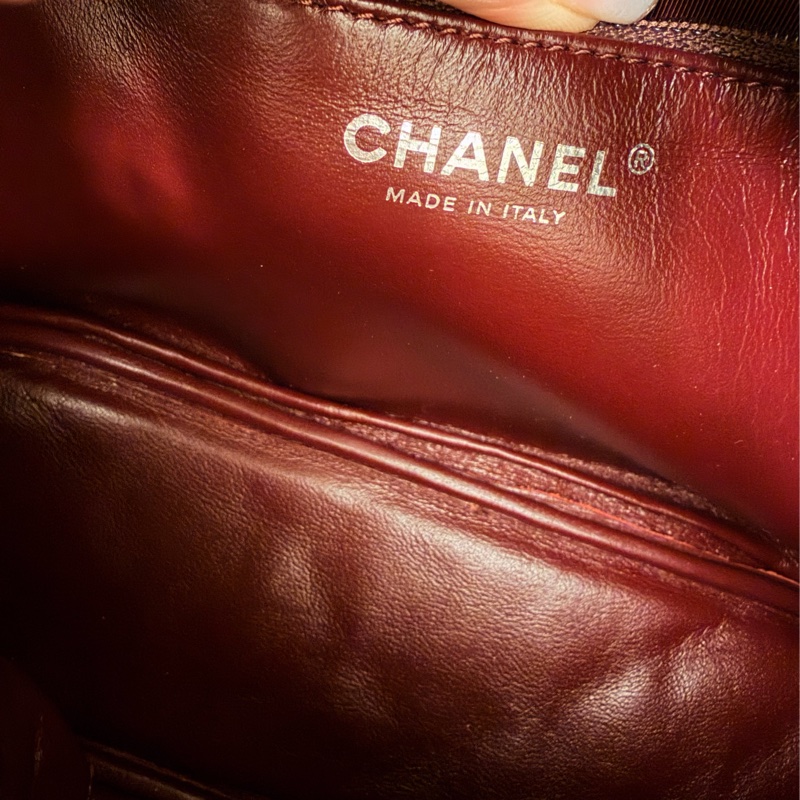 🍒CHANEL Camera Bag 黑色羊皮相機包2F260318-1-15