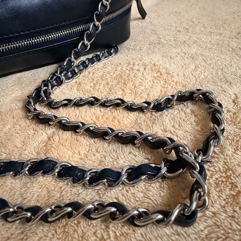 🍒CHANEL Camera Bag 黑色羊皮相機包2F260318-1-20