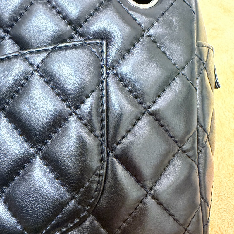 🍒CHANEL Camera Bag 黑色羊皮相機包2F260318-1-28