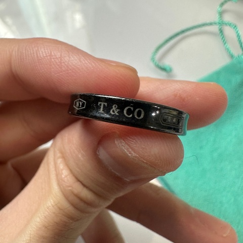 Tiffany & co. 經典 1837 戒指  細戒