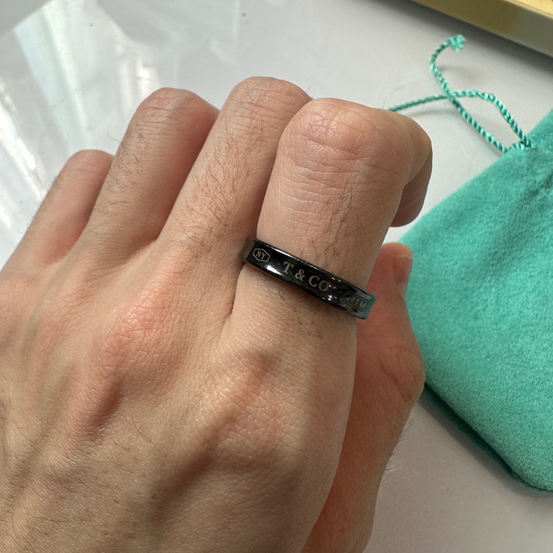 Tiffany & co. 經典 1837 戒指  細戒-2