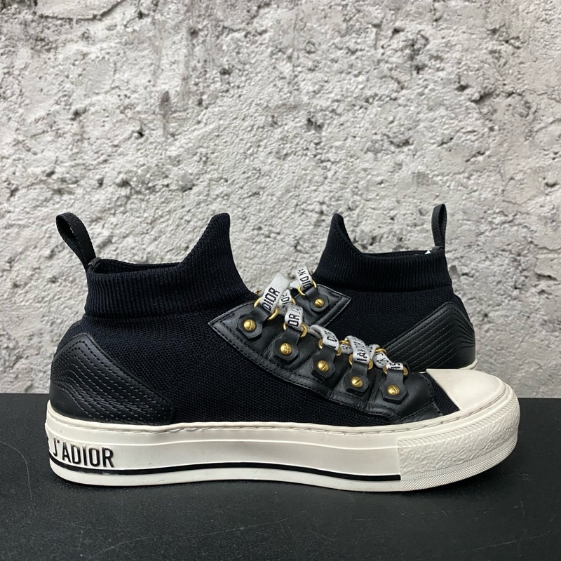 Dior 高幫板鞋 尺碼:36 碼 附件:無-3