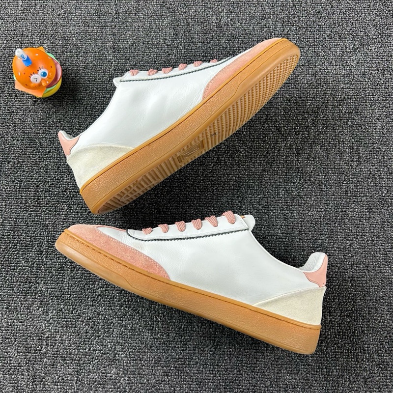 99新 LV Louis Vuitton路易威登粉色德訓鞋 尺碼38-2