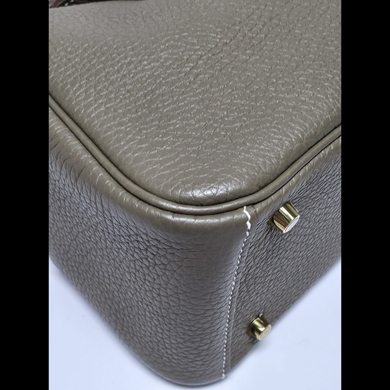 Hermes - Mini Lindy 1代大象灰-7