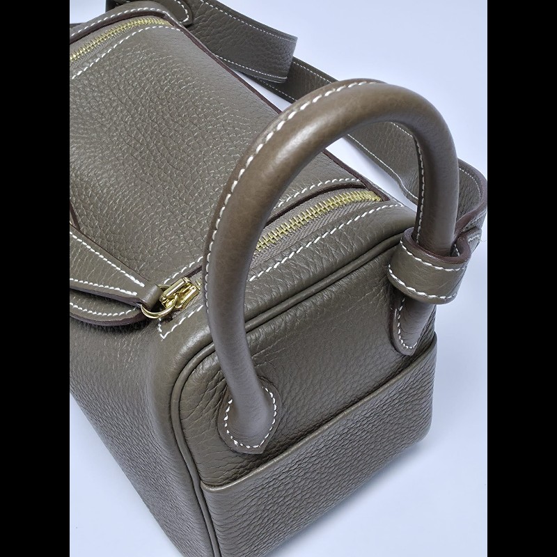 Hermes - Mini Lindy 1代大象灰-12