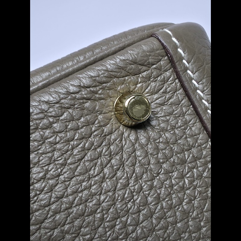 Hermes - Mini Lindy 1代大象灰-15