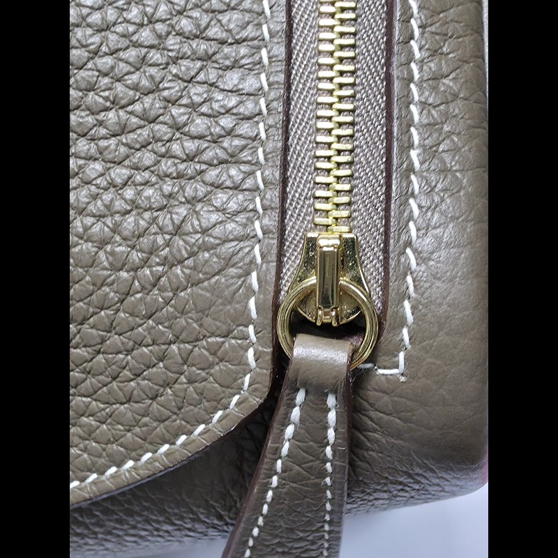 Hermes - Mini Lindy 1代大象灰-18