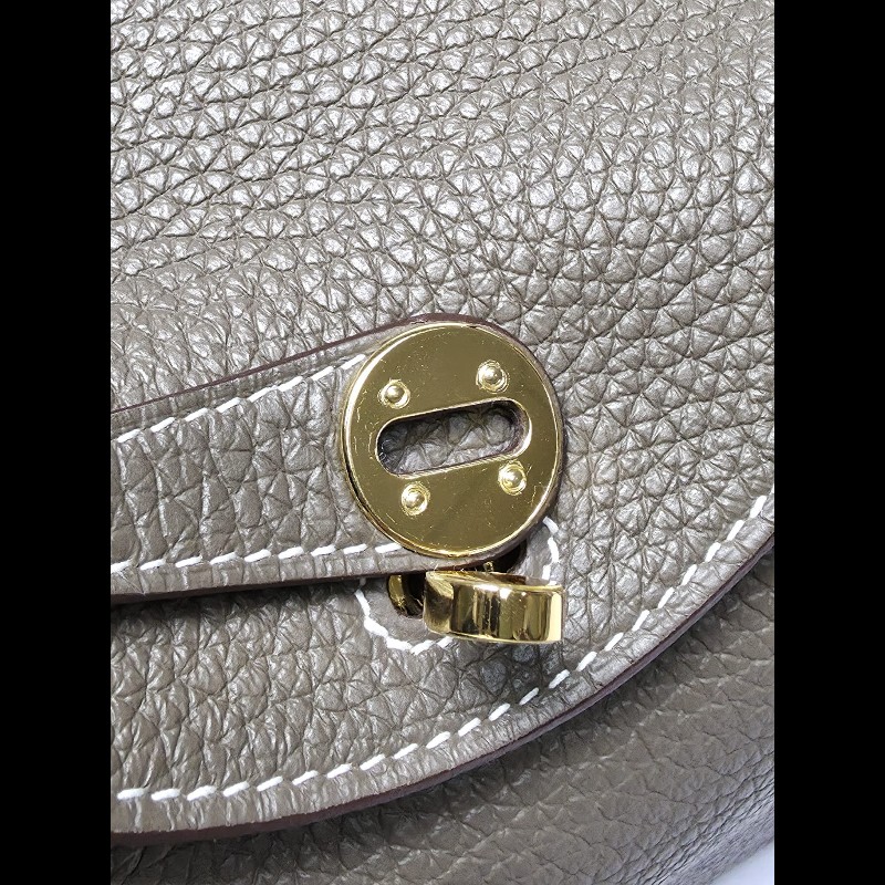 Hermes - Mini Lindy 1代大象灰-19