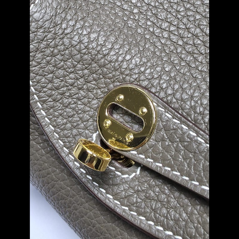 Hermes - Mini Lindy 1代大象灰-20