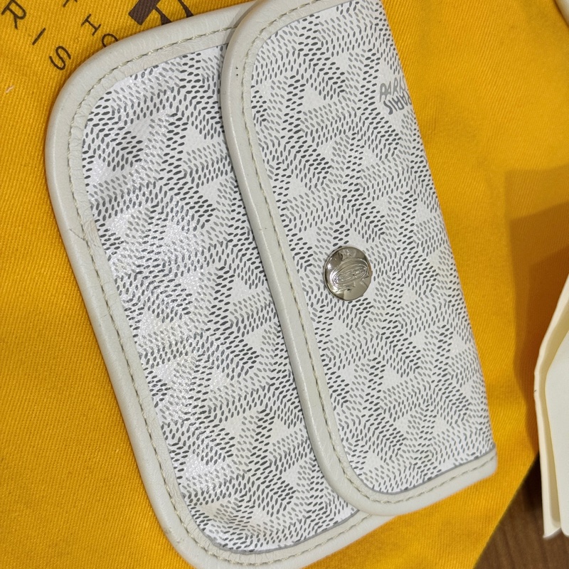 7新✨私物超甜賣🫶🏻白色Goyard Anjou🤍超夯款 雙面托特 超輕-1