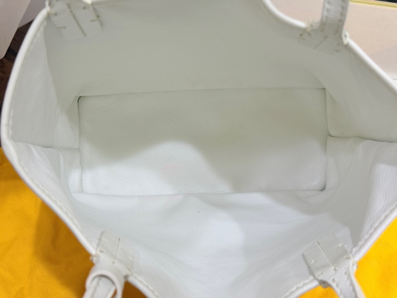 7新✨私物超甜賣🫶🏻白色Goyard Anjou🤍超夯款 雙面托特 超輕-56