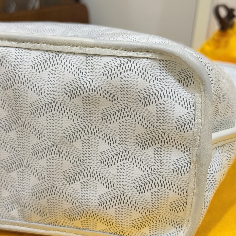 7新✨私物超甜賣🫶🏻白色Goyard Anjou🤍超夯款 雙面托特 超輕-72