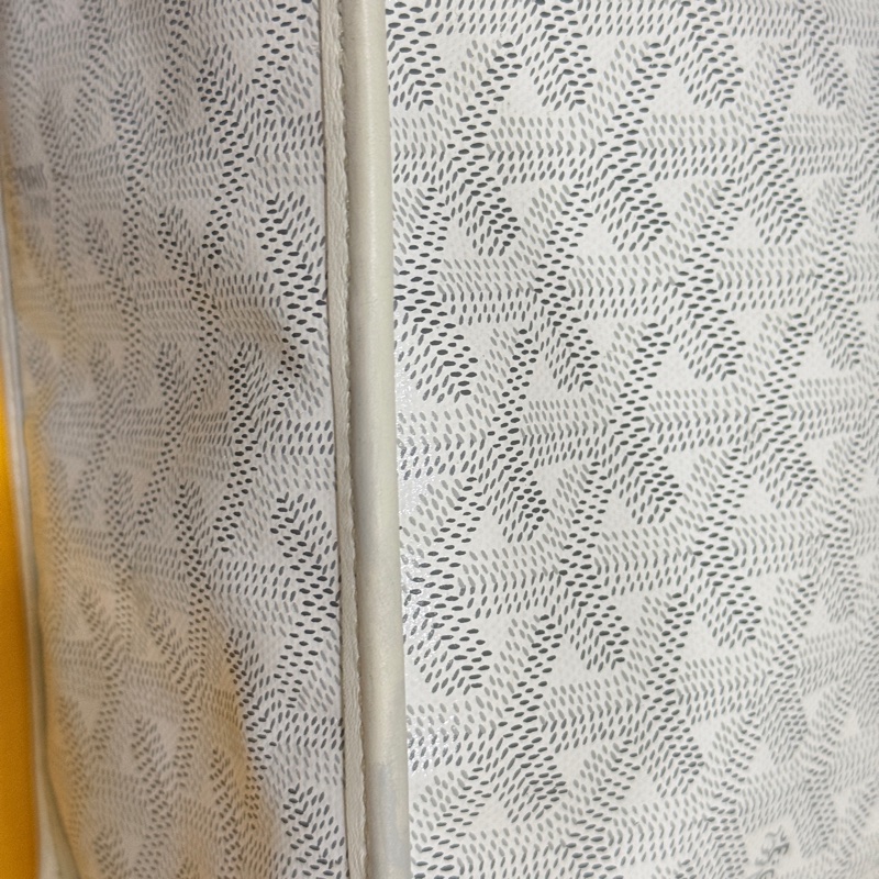 7新✨私物超甜賣🫶🏻白色Goyard Anjou🤍超夯款 雙面托特 超輕-75