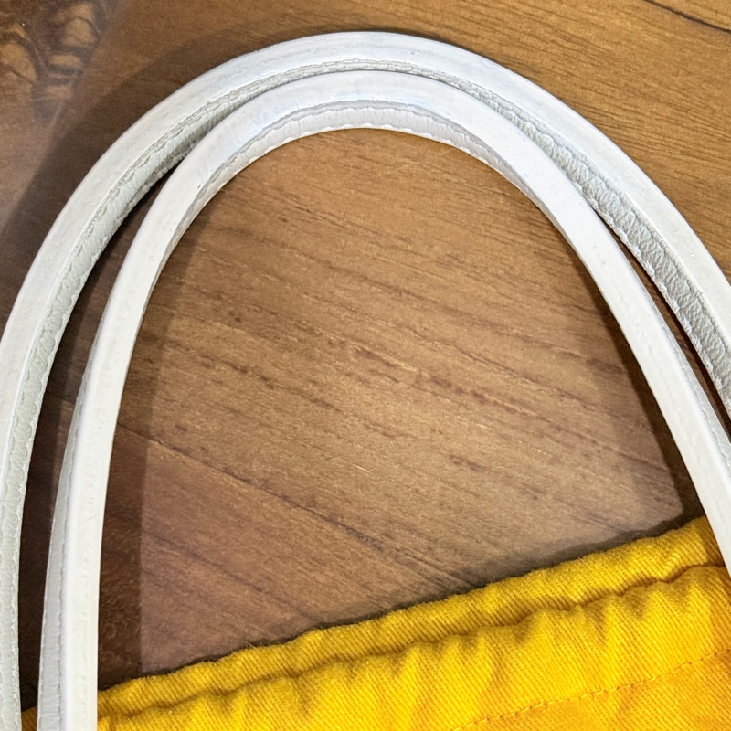 7新✨私物超甜賣🫶🏻白色Goyard Anjou🤍超夯款 雙面托特 超輕-23