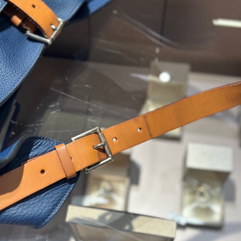 Hermes爱马仕Marwari拼色包单肩包-5