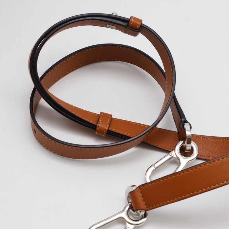 LOEWE Puzzle小牛皮手袋 - 小號棕色-14