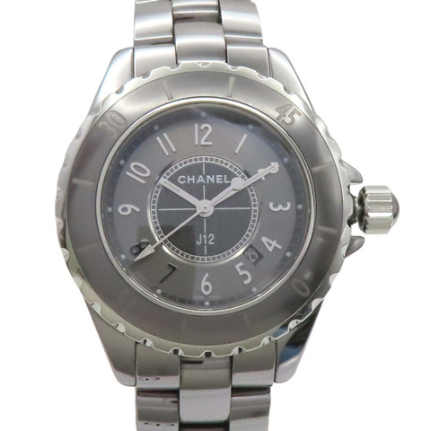 灰色錶盤 陶瓷 鈦金屬 J12 Chromatic 腕錶【CHANEL 香奈兒】 H2978