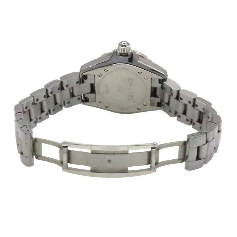 灰色錶盤 陶瓷 鈦金屬 J12 Chromatic 腕錶【CHANEL 香奈兒】 H2978-5